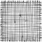 Liquid organic black stripe grid pattern over white