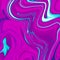 Liquid Saber Punk Neon Abstract Marble Texture
