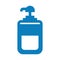 Liquid soap dispenser. Vector illustration decorative design