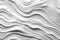 Liquid white wavy plastic texture. Wrinkle silicone sheet. Generative AI