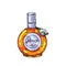 liquor bottle sketch hand drawn vector