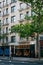 A liquor store on Hudson Street, in Greenwich Village, Manhattan, New York City