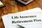LIRP Life insurance retirement plan