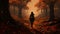 Lisa\\\'s Autumn Forest Journey: A Stunning Animation Inspired By Andreas Rocha