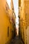 Lisboa, Portugal, an old and typical alley in Mouraria neighborhood