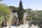 Lisbon, 14th July: Panorama with Castle Sao Jorge from Alfama district in Lisbon