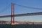 Lisbon, 25th of April bridge