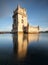 Lisbon, Belem tower at sunset, Lisboa - Portugal