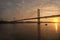 Lisbon Bridge at Sunset