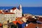 Lisbon church and Alfama