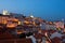 Lisbon City Lights Panoramic Alfama View