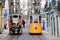 Lisbon funicular tram