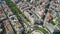 Lisbon Portugal aerial timelapse dronelapse city centre summer drone from above