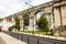 Lisbon, Portugal: The arches of the hoary aquaduct in a central area