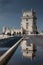 LISBON, PORTUGAL - Belem Tower, 1515-1521, Extremadura, Lisbon.