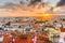 Lisbon, Portugal City Skyline