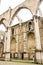 Lisbon, Portugal: detail of Carmo church and convent ruins