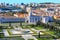 Lisbon, Portugal Jeronimos Monastery aerial view