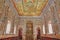 LISBON, PORTUGAL - NOVEMBER 5, 2017: Sao Vicente de Fora Church in Alfama neighborhood, the Sacristy with painted ceiling