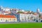 Lisbon, Portugal, October 25, 2021: Landscape of Lisbon dotted w