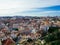 Lisbon, Portugal town skyline at the Alfama.