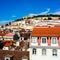 Lisbon rooftops and Castelo de SÃ£o Jorge
