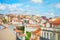 Lisbon rooftops and traditional architecture