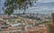 Lisbon from Saint George castle gardens, Portugal