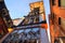 Lisbon, Santa Justa Elevator at sunset