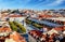 Lisbon skyline from Santa Justa Lift, Portugal