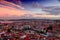 Lisbon sunset view