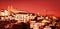 Lisbon town skyline at the Alfama