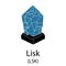 Lisk cryptocurrency symbol