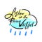 Listen to the Rain Whisper -simple inspire and motivational quote.