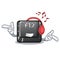 Listening music button f12 in the cartoon shape