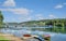 Listertalsperre Reservoir,Sauerland,North Rhine westphalia,Germany