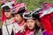 Lisu hilltribe girls in traditional costume in Mae Hong Son, Thailand