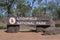 Litchfield National Park Road Sign Northern Territory Australia