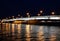 Liteiny Bridge across the Neva River in St. Petersburg