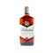 A liter bottle of Ballantine's Finest blended Scotch whiskey isolated on a white background.