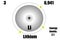 Lithium atom, with mass and energy levels.