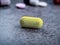 Lithium medication yellow pill
