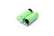 Lithium rechargeable battery in green color