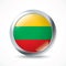 Lithuania flag button