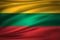 Lithuania flag illustration