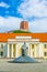 The Lithuania National Museum under the Gediminas hill in Vilnius,Lithuania...IMAGE