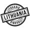Lithuania rubber stamp