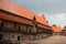 Lithuania. Trakai Castle, inner courtyard