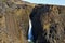 Litlanesfoss waterfall in Iceland