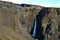 Litlanesfoss waterfall in Iceland